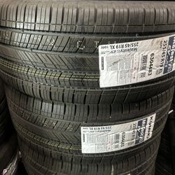 255/45/19 Kumho 4 NEW TIRES INSTALLED AND BALANCED