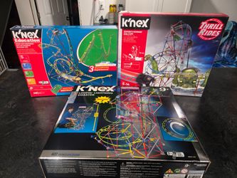 3 K'NEX Sets complete