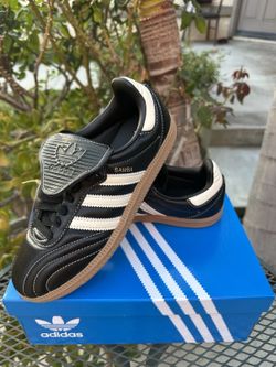 Women's adidas Originals Samba Long Tongue Shoes - Black Cream White Gum - Size 6.5, 8, 9, 9.5