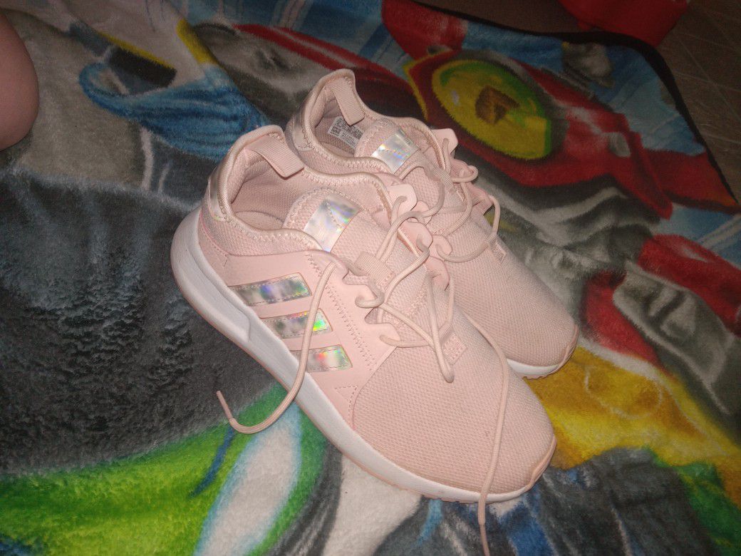 Adidas Kids Pink Shoes Size 4