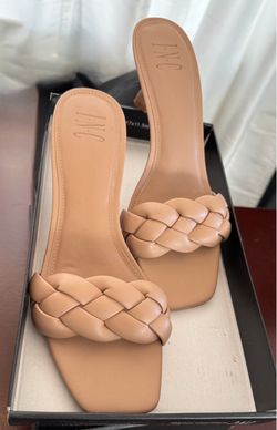 INC Woven Slide Sandals (Macys Brand)