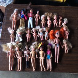 Mini Doll Random Set  24 Dolls