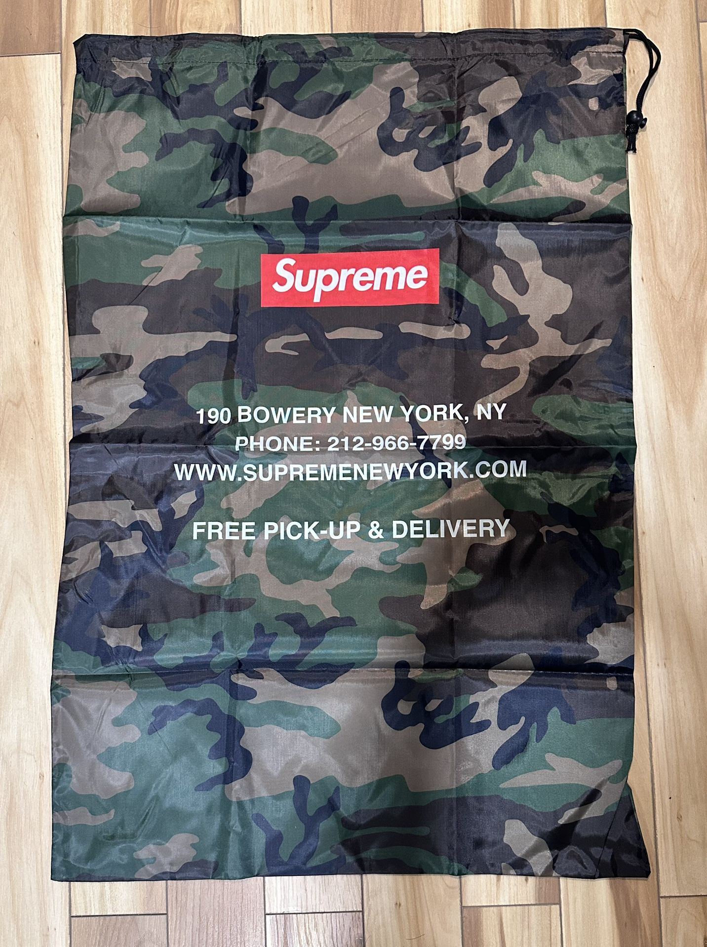 Supreme Camo Bag