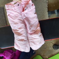 XS Girl Snow Pants