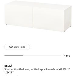 IKEA besta cabinet storage tv stand