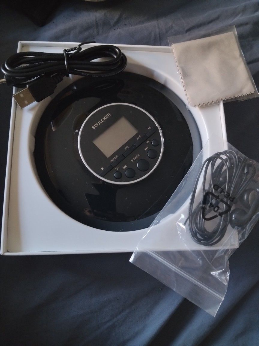 Soulcker Portable Cd Player