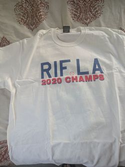 RIF LA Los Angeles Dodgers 2020 championship t shirt XL
