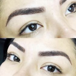 Natural looking brows