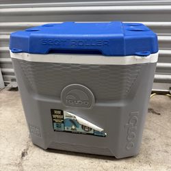 Igloo 52QT Roller Cooler with Wheels – Large Ice Chest