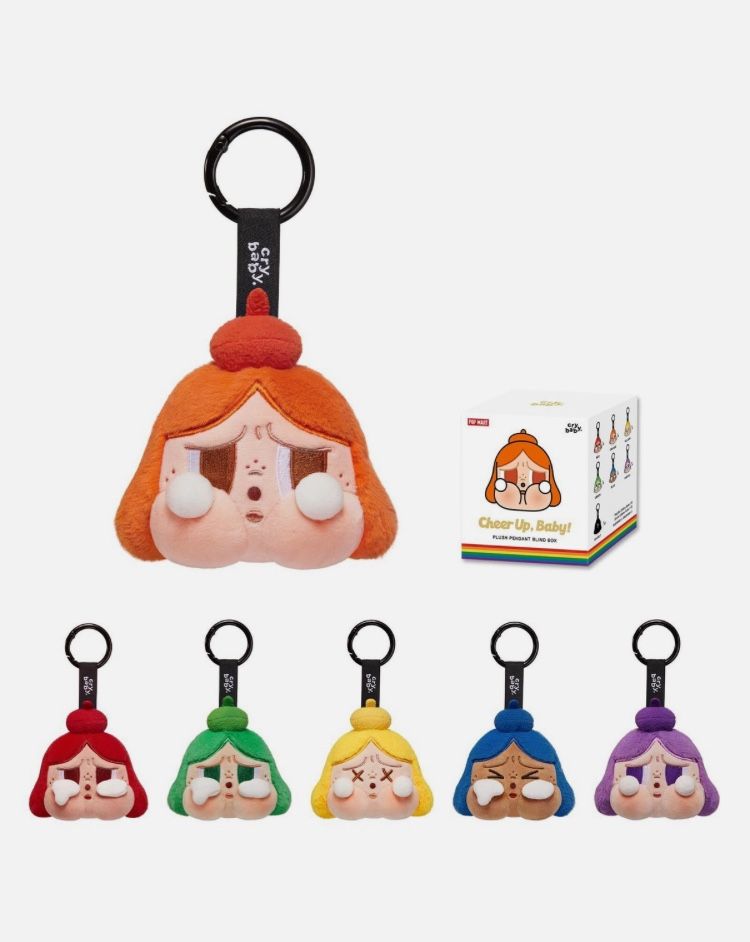 Crybaby Cheer UP, Baby Series-Plush Pendant Figure Confirmed Blind Box Toys