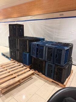 Milk crates