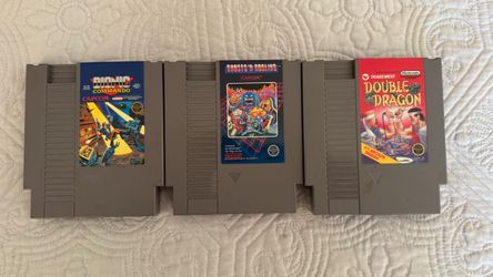 3 Used Nintendo Nes Games