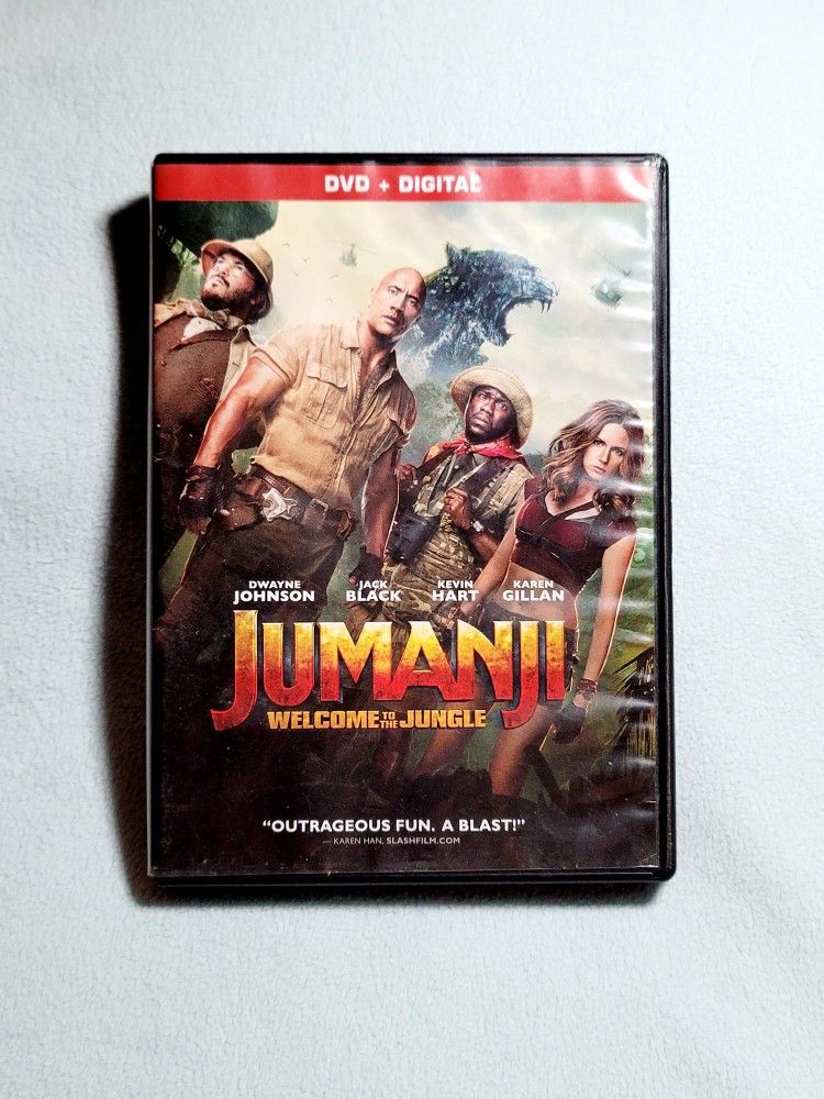 Jumanji - Welcome To The Jungle DVD (2017)