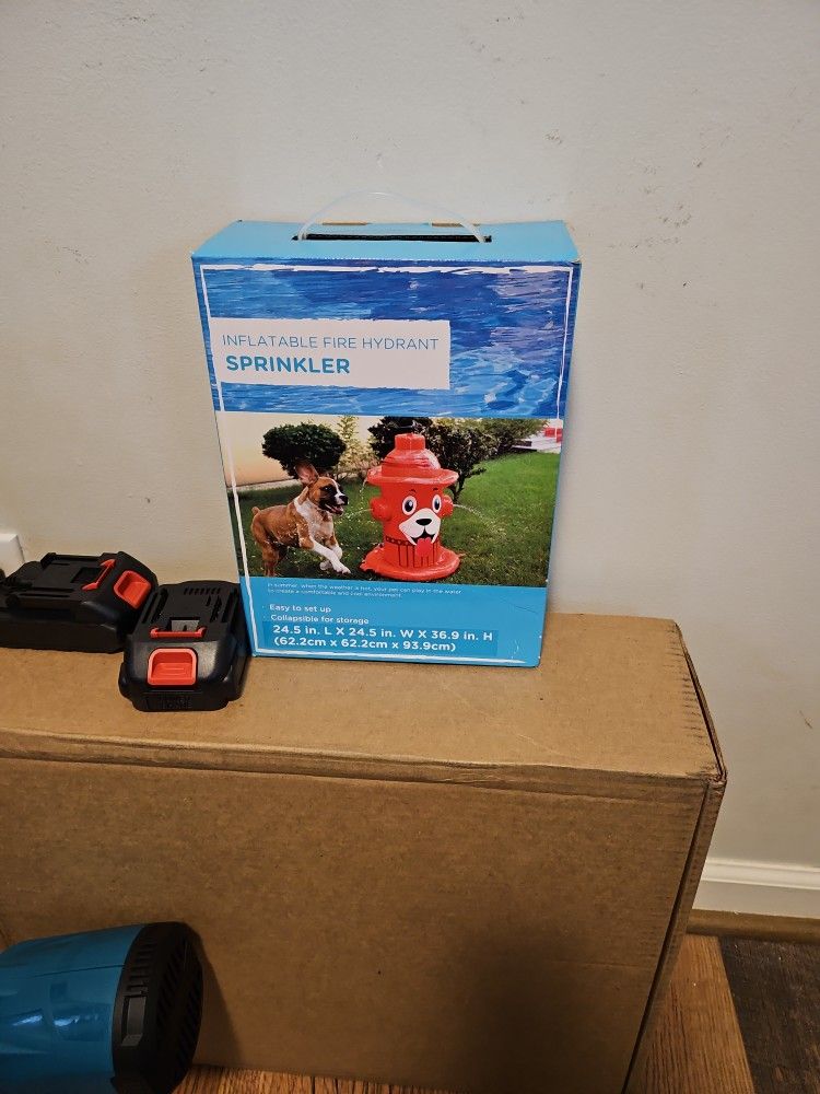 Inflatable Fire Hydrate Sprinkler
