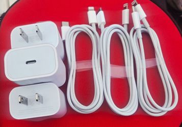 Original Apple Usb C Power Brick & Cord 20$ Each Set