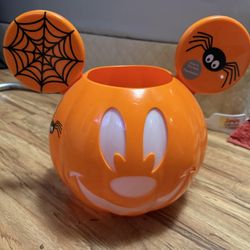 Mickey Mouse Pumpkin Disney Bucket 