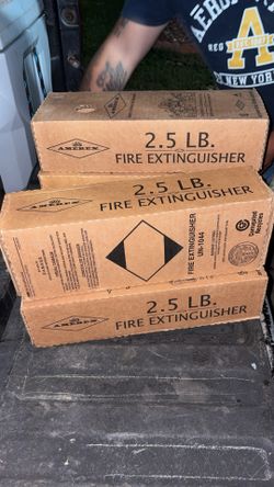 Fire extinguishers