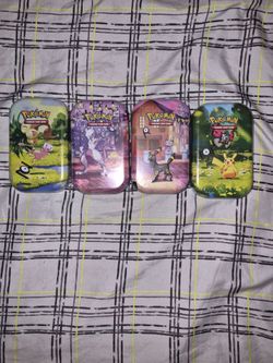 Pokemon 30th anniversary tins