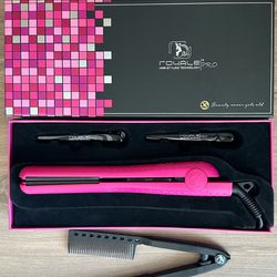 NEW Royal Pro Hair Straightener and tension comb