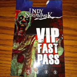 Indy Scream Park VIP Fast Pass