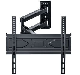 USX MOUNT Swivel TV Wall Mount for 26-60 Inch TVs up to 80 lbs, Single Articulating Arm, Full Motion TV Wall Mount Bracket with Swivel and Tilt, Max V