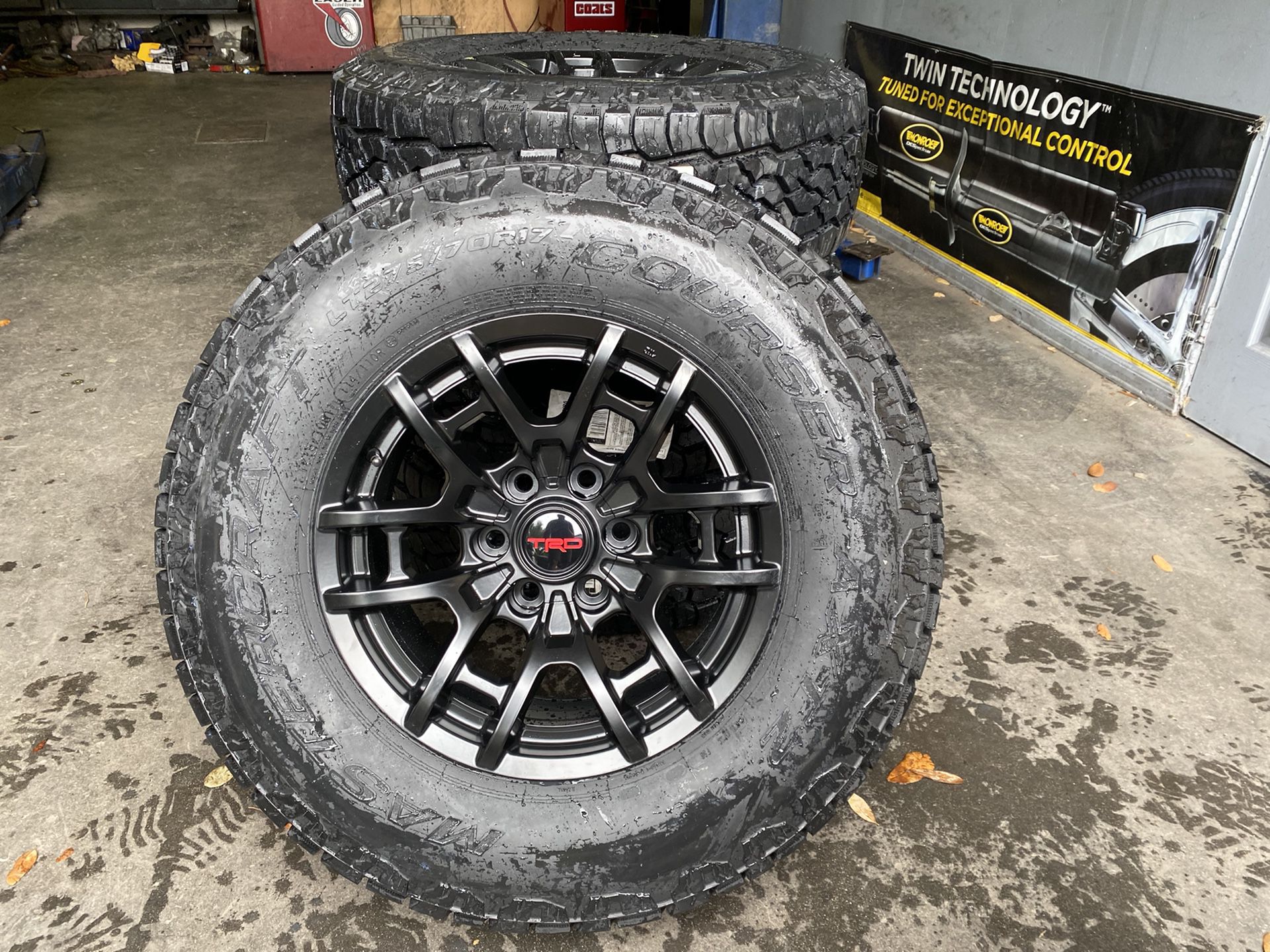New TRD PRO Wheels and Tires