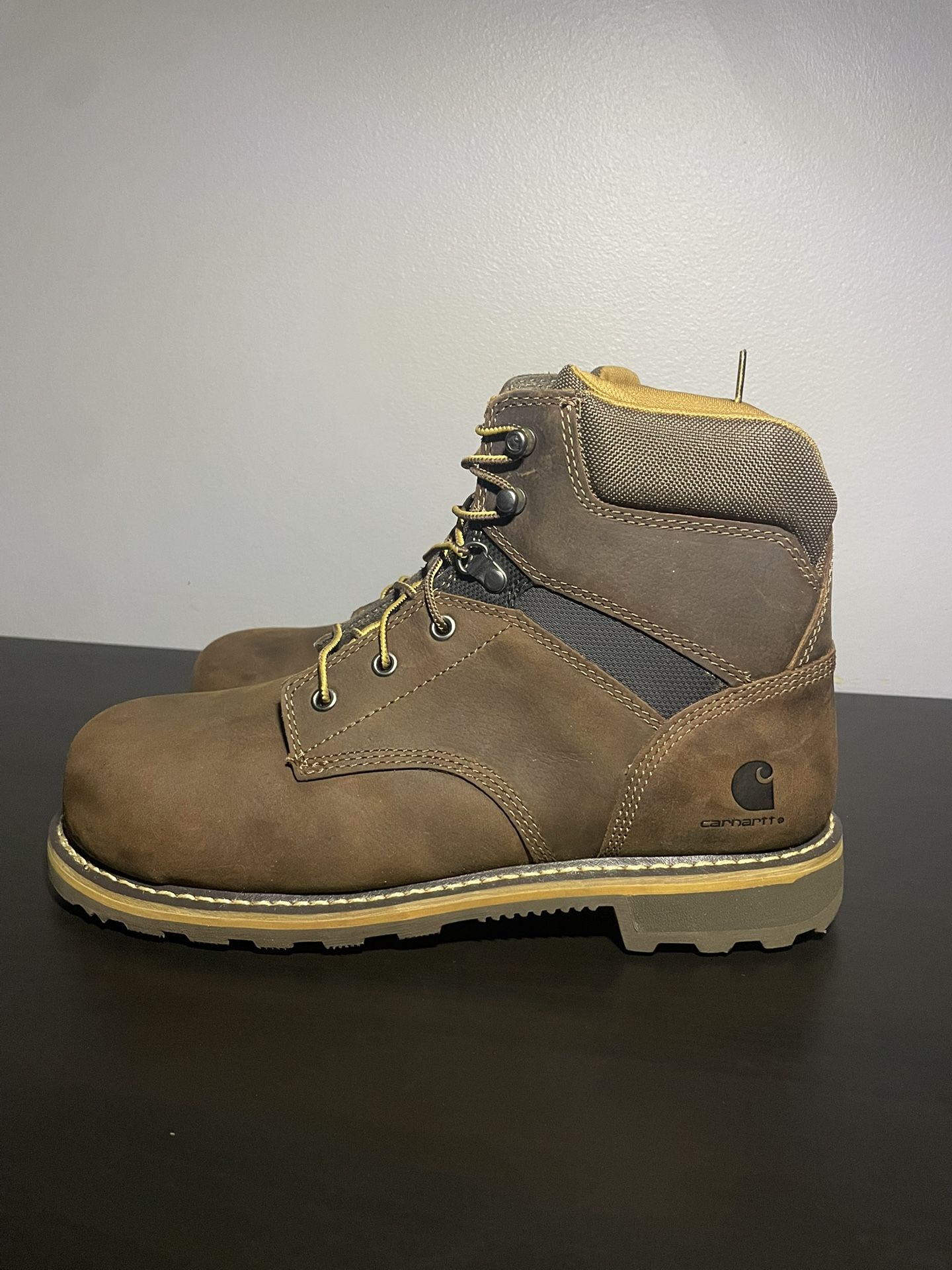 Carhartt Work Boot 6" Composite Toe Lace Up Men's Traditional Welt Brown