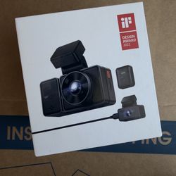 Vantrue E3 2.5K 3 Channel Dash Cam WiFi, GPS, Night Vision, Parking Mode