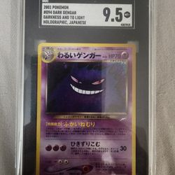 Dark Gengar 94 Pokemon Japanese 2001 9.5