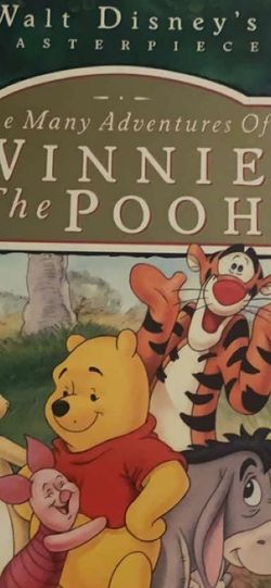 Winnie The Pooh VHS Collection 