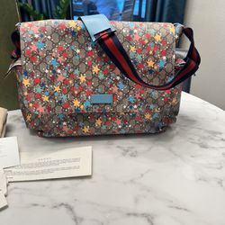 Gucci Diaper Bag GG With Box And Dust Bag  