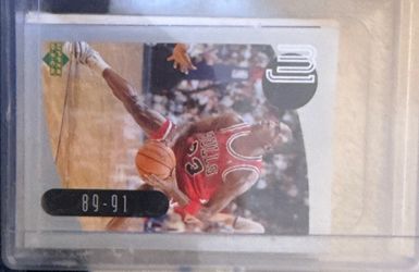 Upper Deck Michael Jordan Bulls 89-91 Basketball Card
