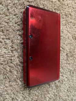 Nintendo 3DS Red tested and working with charger included