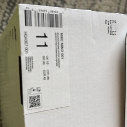 NIKE MIND 001 Black Crome Size 11