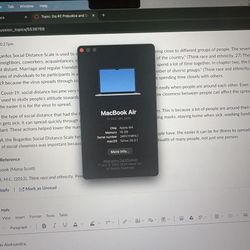 MacBook Air 15 Inch M4