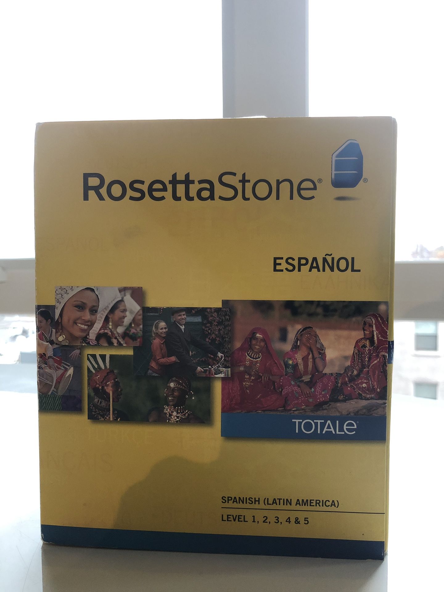 Spanish Rosetta Stone levels 1-5 NIB