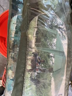 Done sun shelter outside canopy