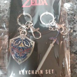 Brand Newzelda Keychain Set Unopened
