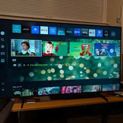 Samsung 50" Smart TV with Extended Warranty 
