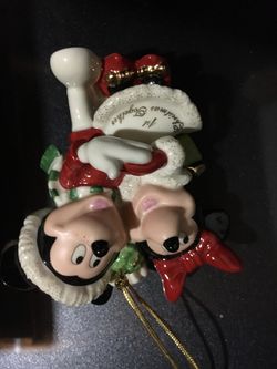 Mickey Mouse and Mini’s Christmas Ornament