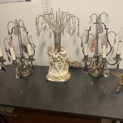 3 Pieces Antique Decoration 