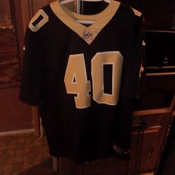 New Orleans Saints Number 40  Delvin Breaux