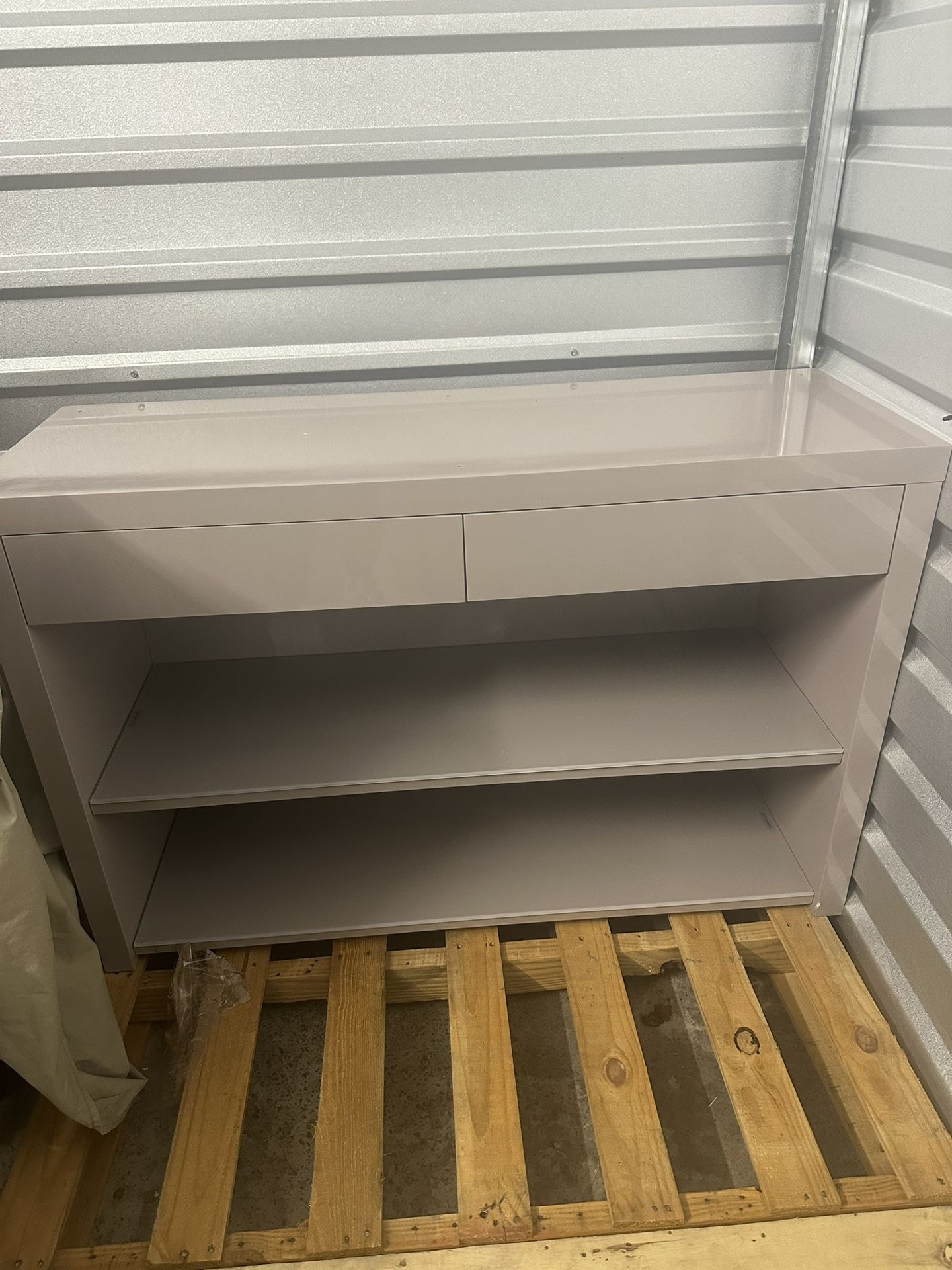 Greyish Purple Desk/dresser.