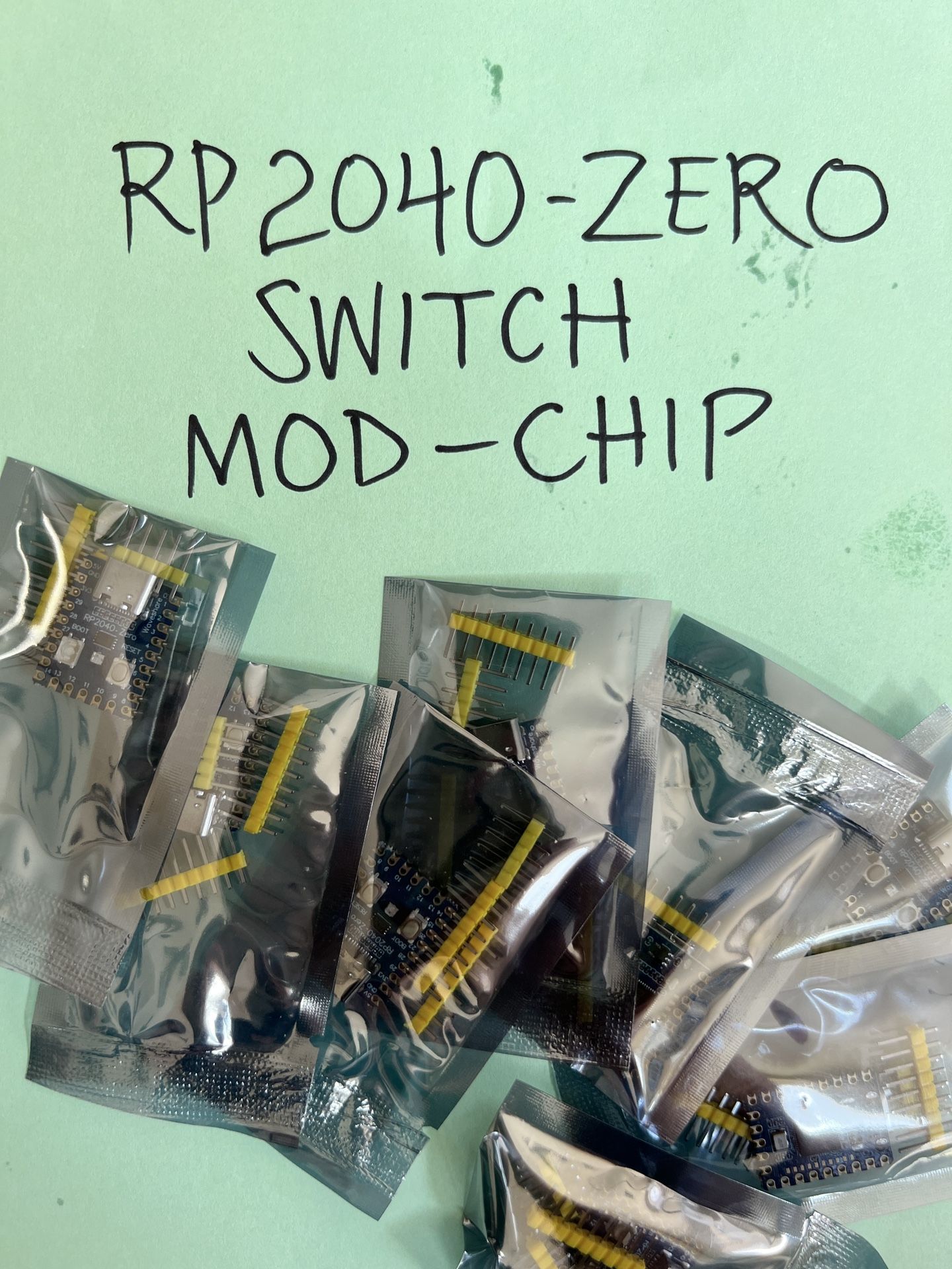 RP2040 Zero Nintendo Switch Mod Chip Jailbreak