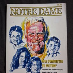 Notre Dame Football Program (9/16/95 Vs Vanderbilt)