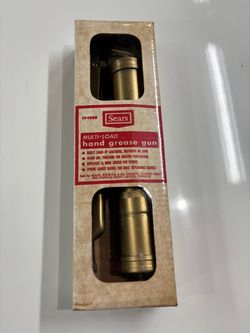 Vintage Sears Grease Gun