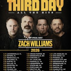 Third Day Concert Tickets 4/26/2026