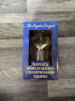 Dodgers World Series Trophy Replica Giveaway