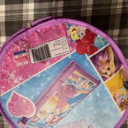 Disney princess Sleeping Bag W Case Purple
