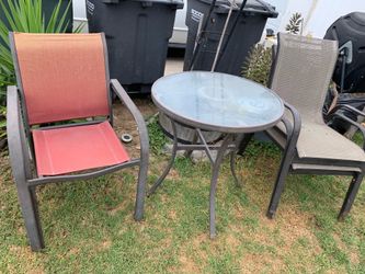 #patio table /chairs #chairs #table small #buena park